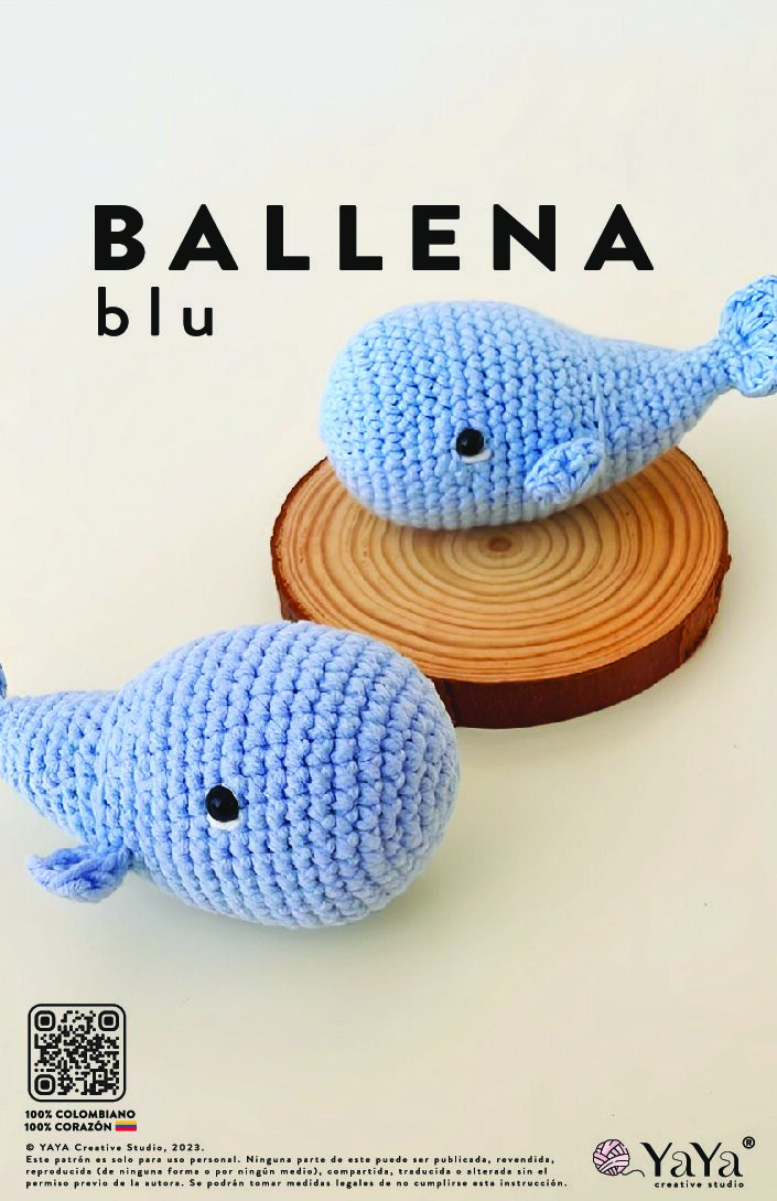 Curso Patrón Ballena en Crochet