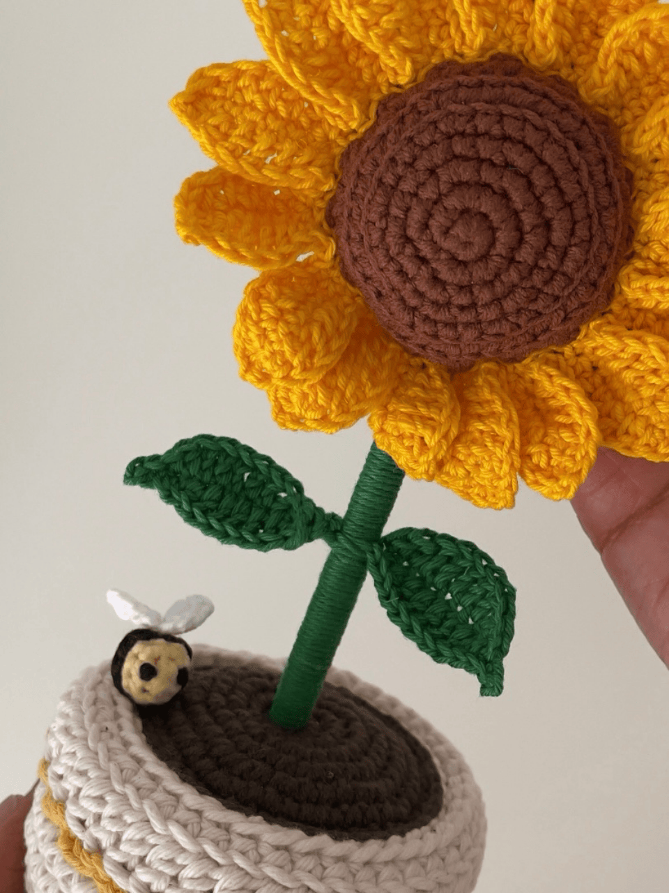 girasol & abeja
