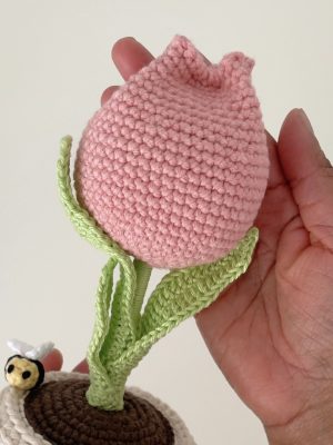 tulipán crochet